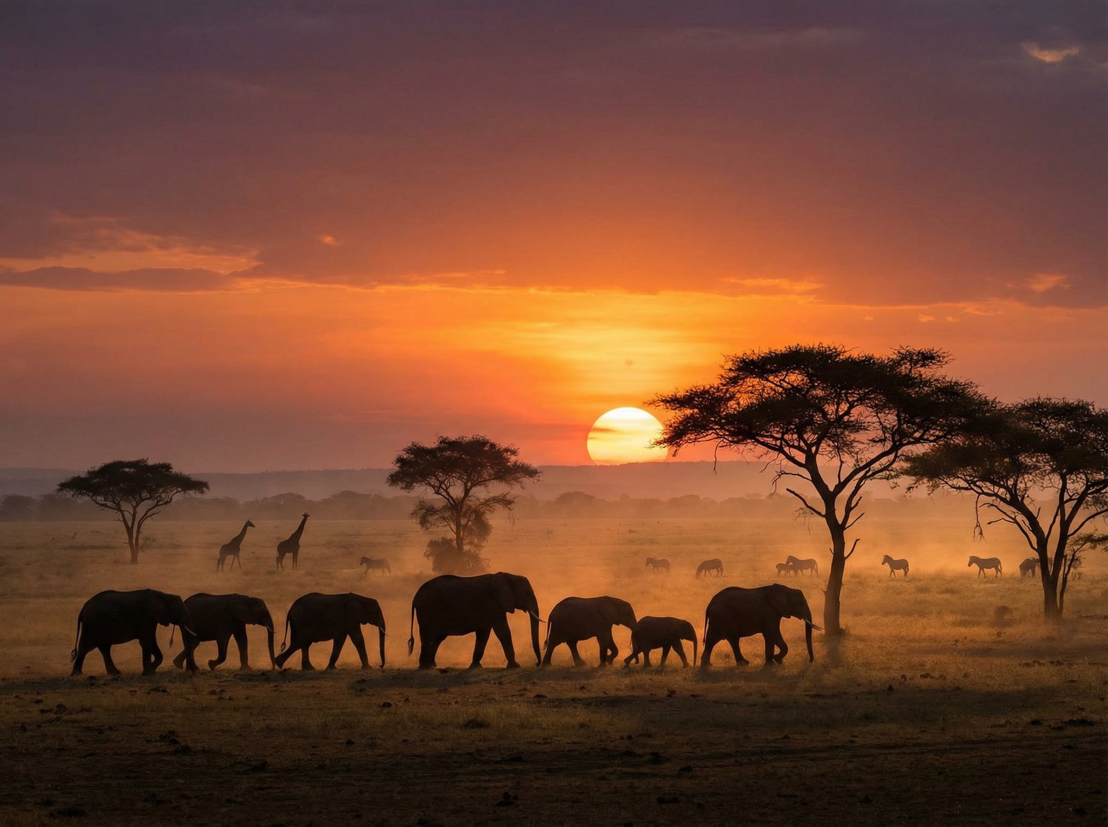 小马拉大车非洲野生动物视频